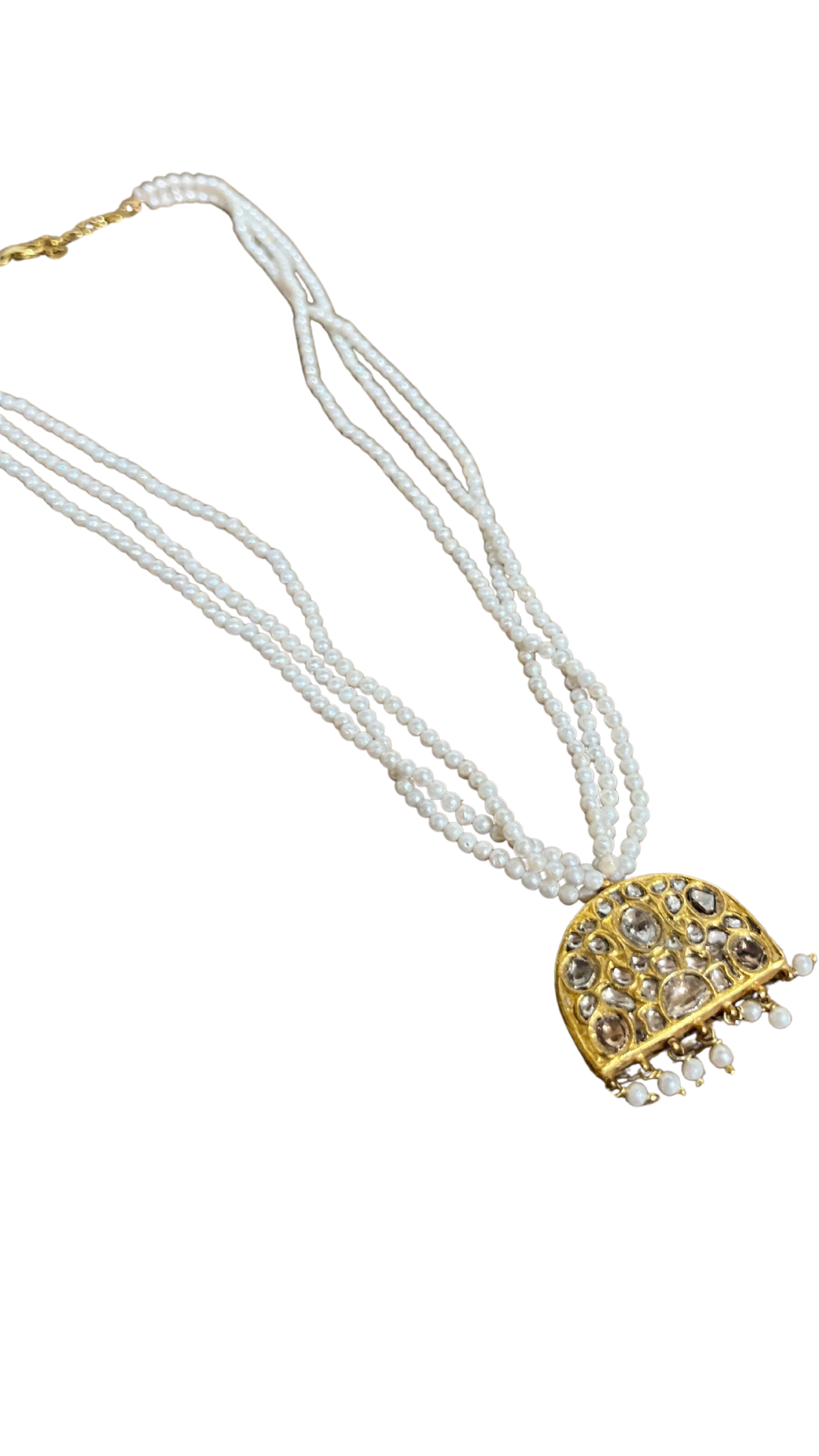 #11 Pearl Bead Ncklc