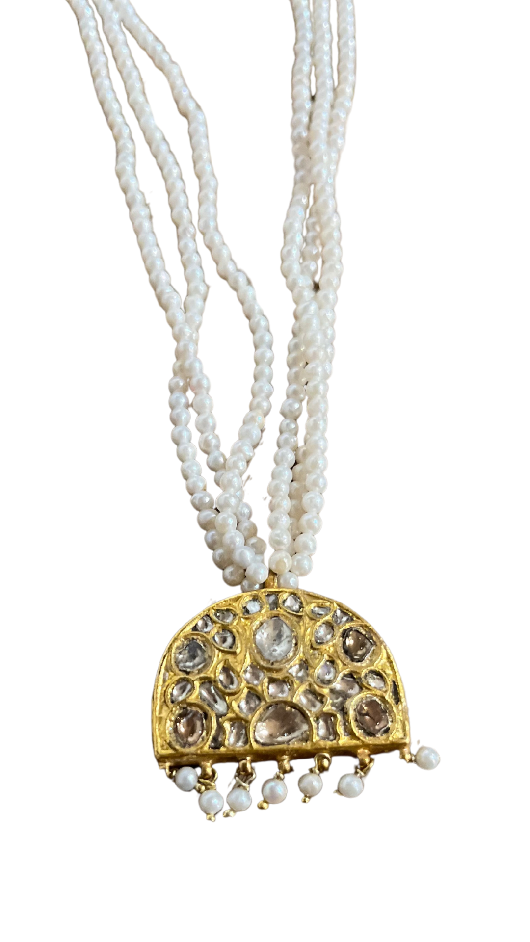 #11 Pearl Bead Ncklc