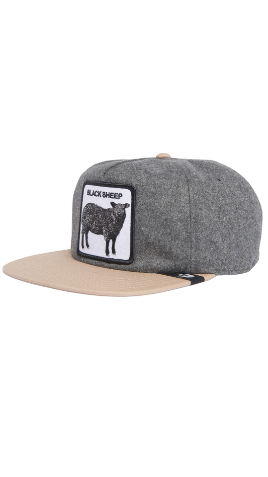 Grey Heather Flock Mountain Hat