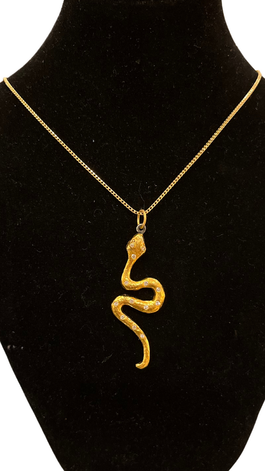 Snake Pendant Ncklc