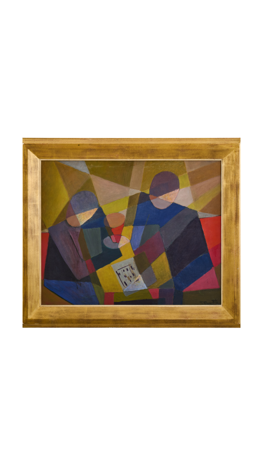 D6033 Figures at a Table Composition