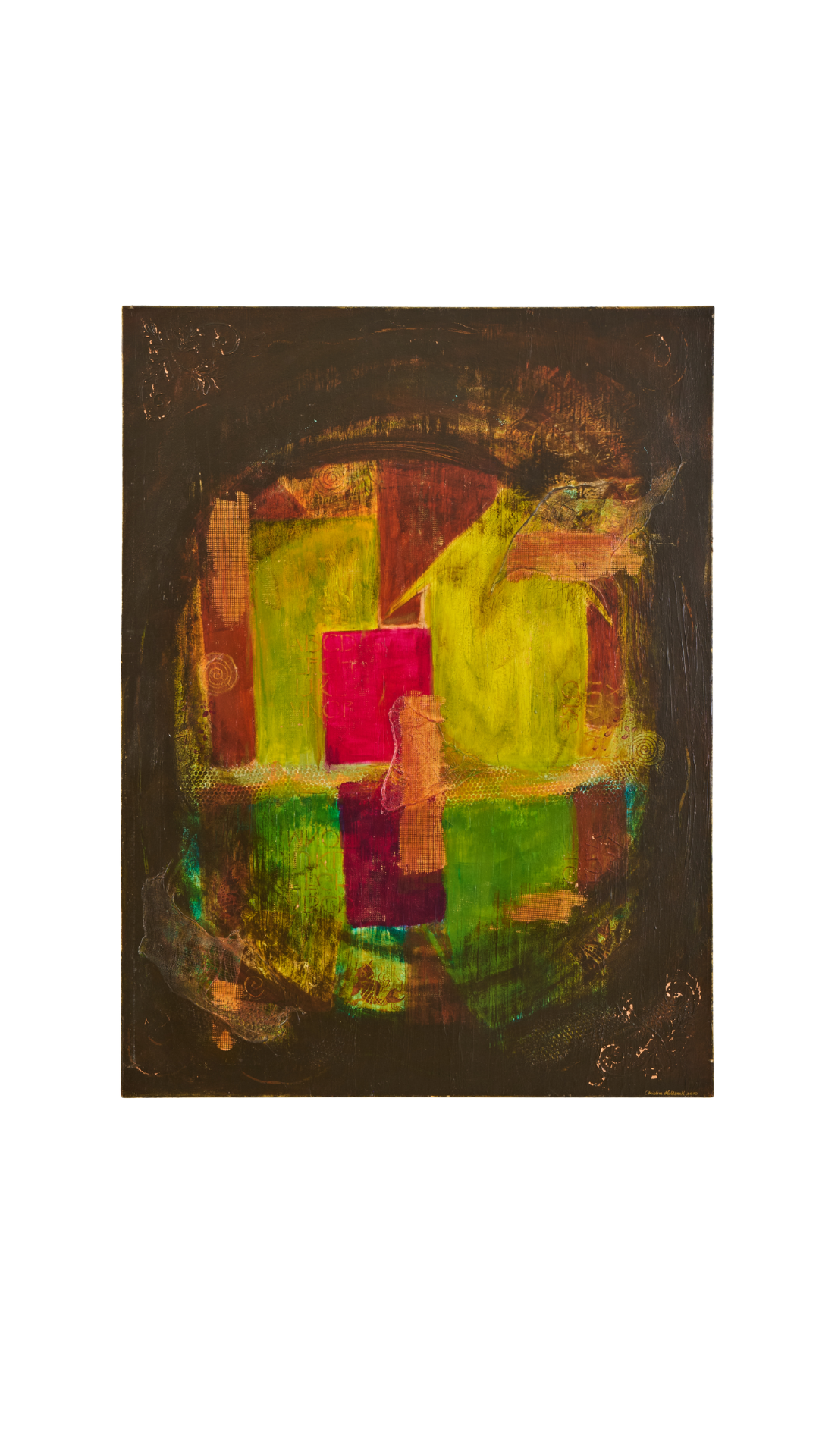 'Evolution Theory' Painting by Christine Holdback