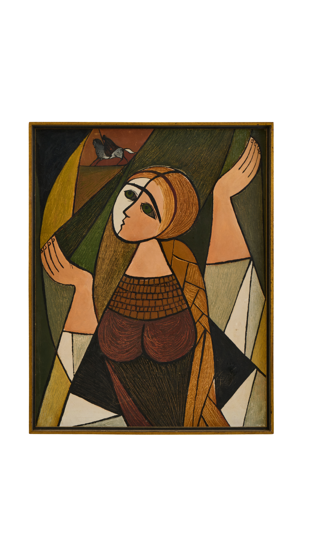 Cubist- Oil on Canvas-21" x 27"