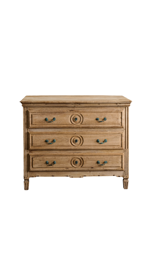 AO6 Bleach Oak Dresser
