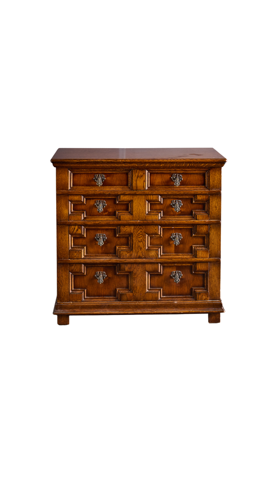 18-582 Jacobean Oak Chest