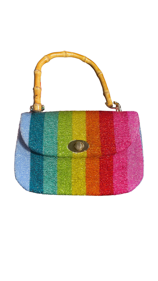 Rainbow Stripe Bag