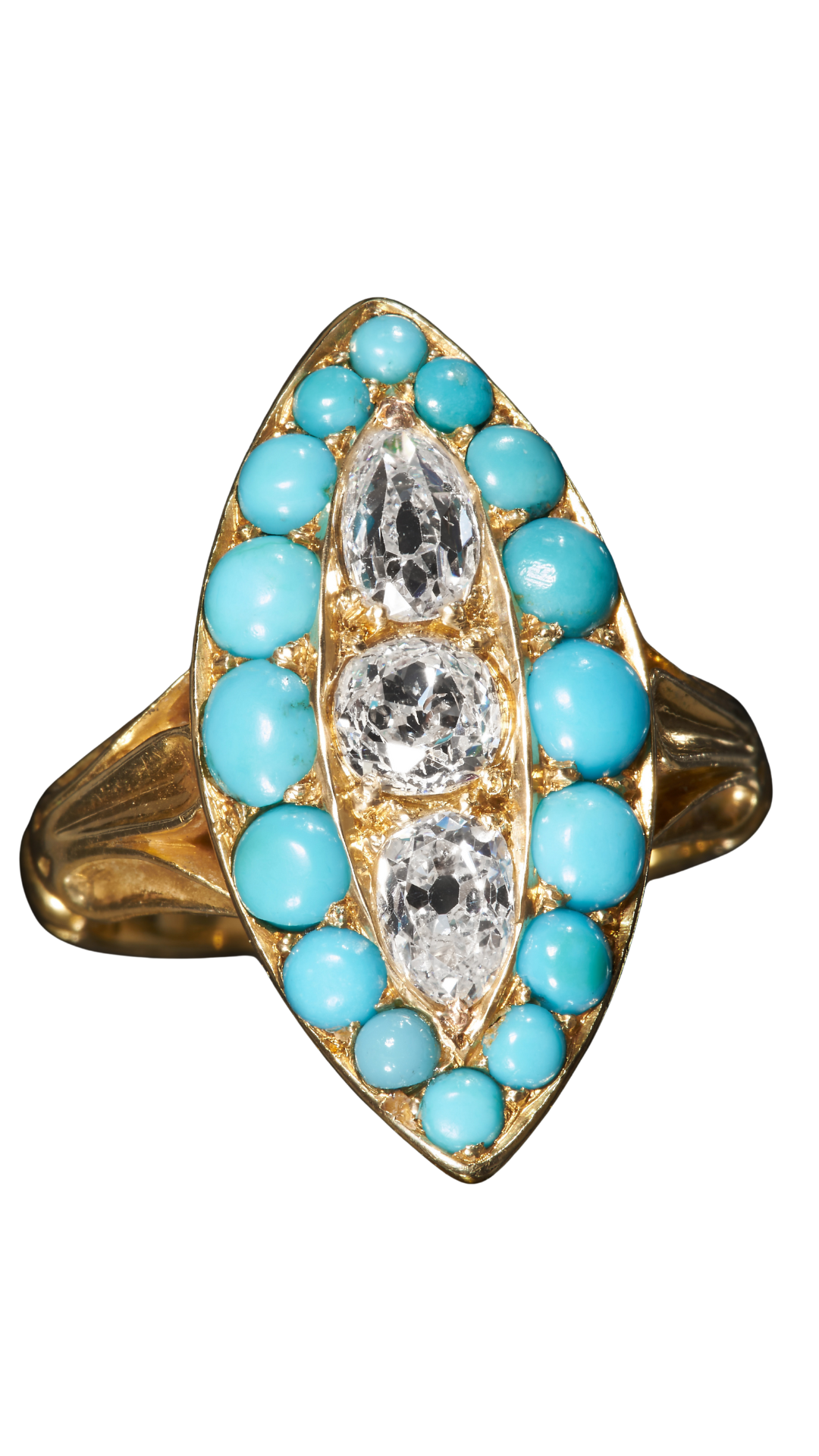 5 1/2 Turq Marquise Ring