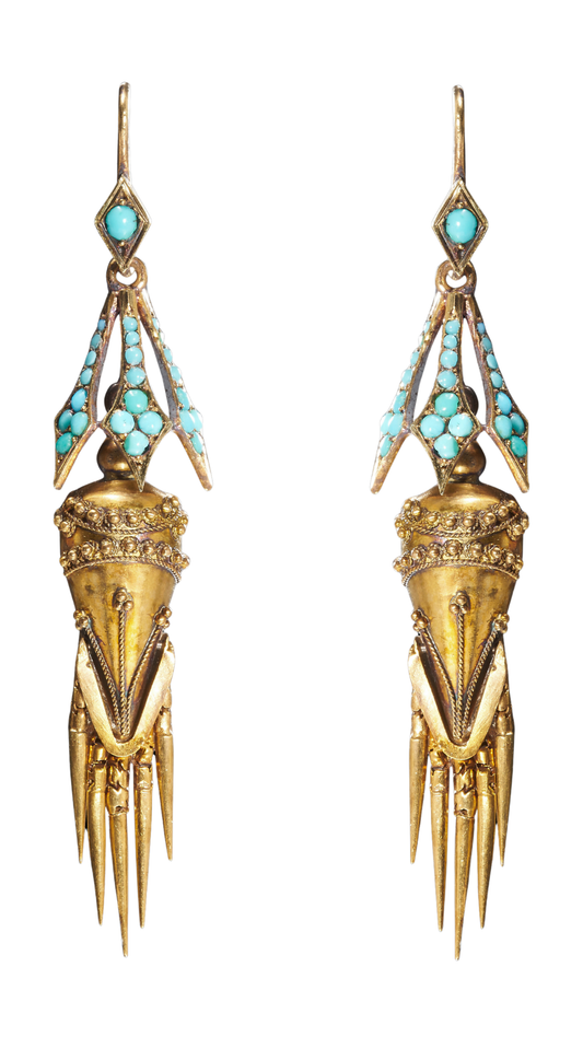 Turquoise Revival Drop Earring