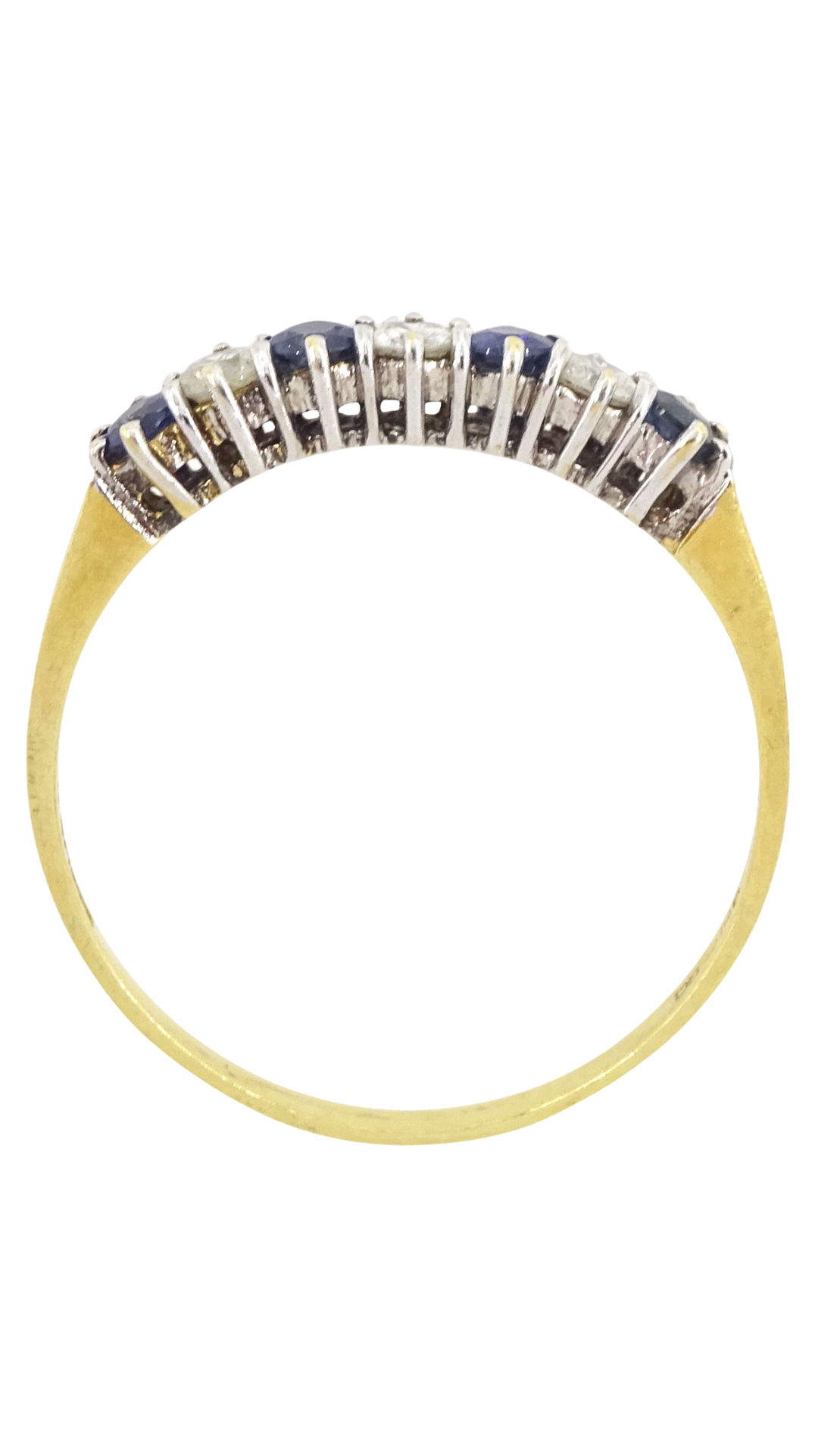 8036 Sapphire Diamond Ring