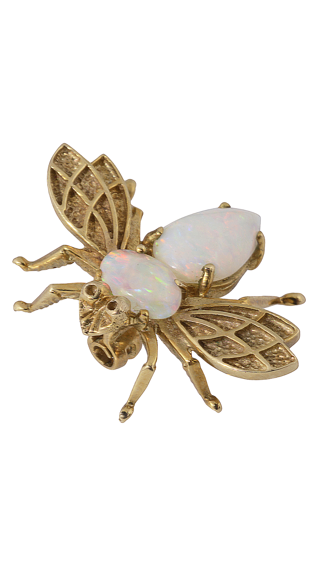 Opal Bee Pin