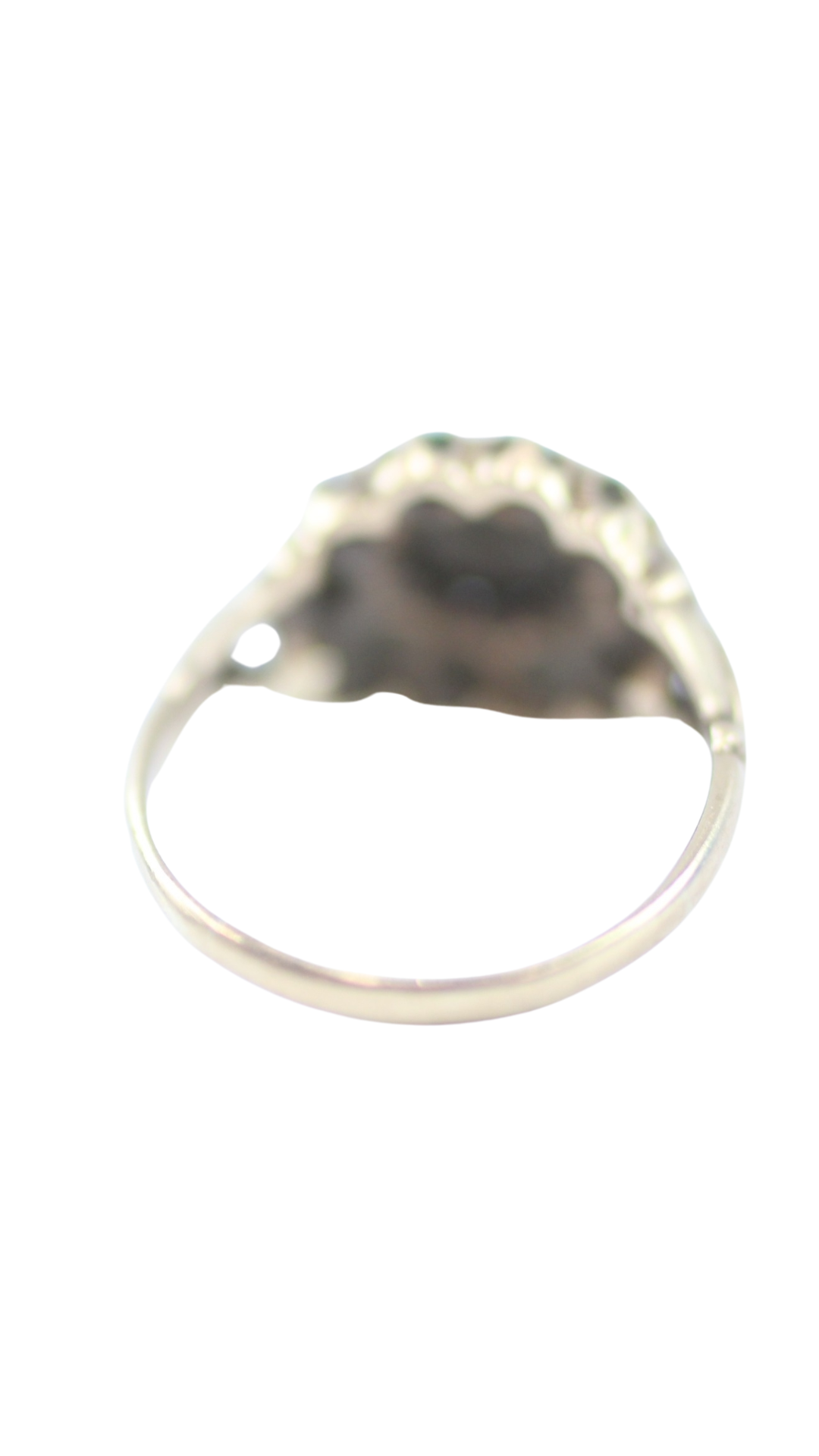 266 Turquoise Cluster Ring