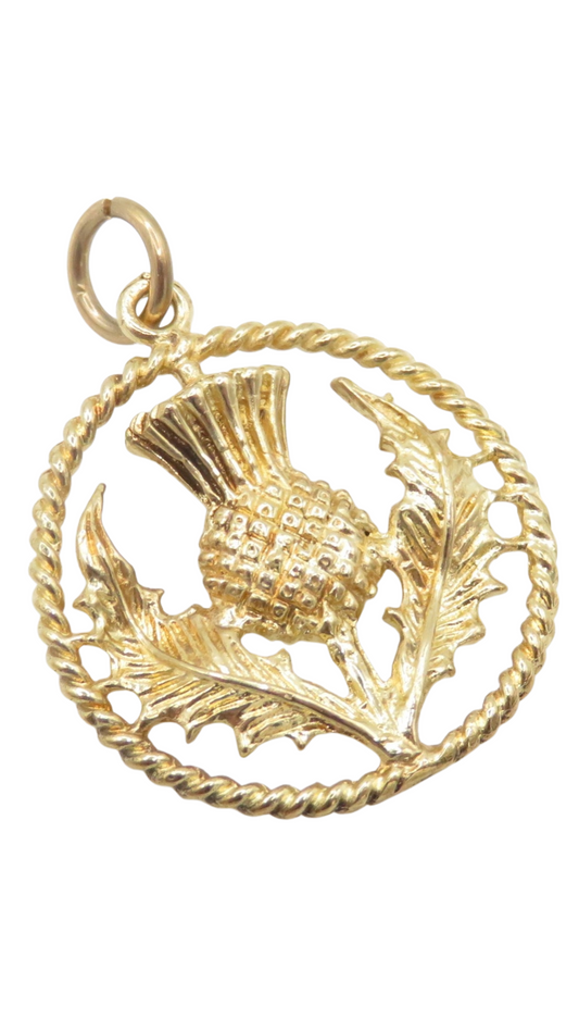 200 Scottish Thistle Charm
