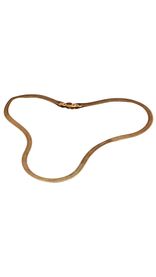 967 Gold Ribbon Necklace