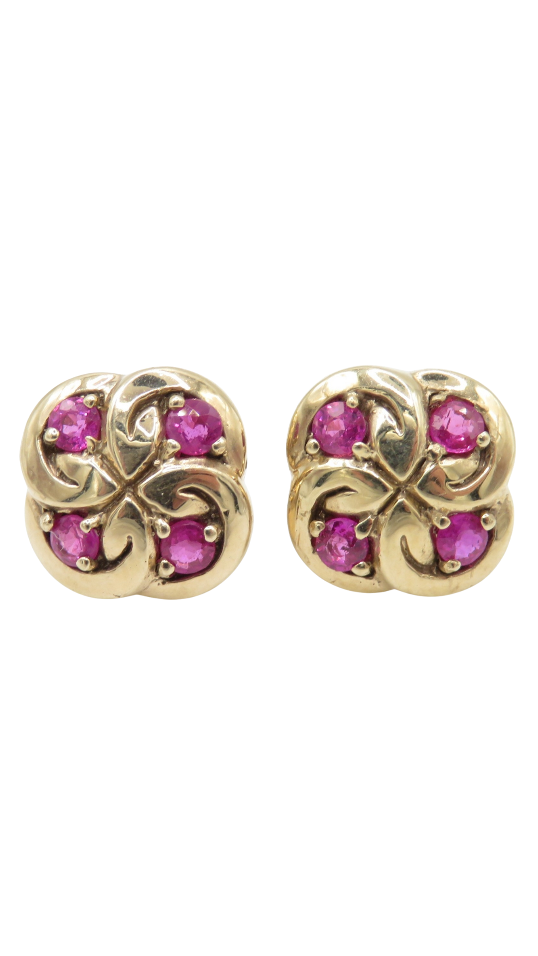 65 Ruby Stud Earrings