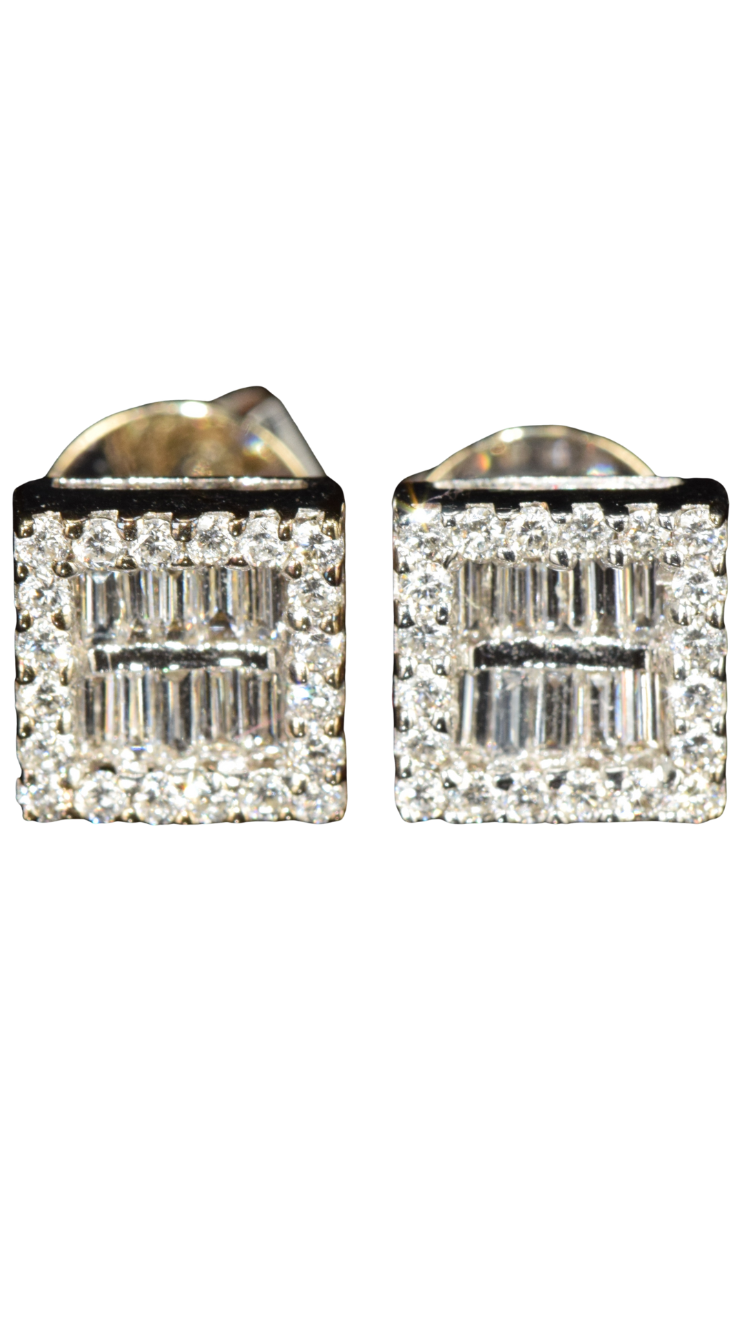 264 Baguette Diamond Earrings