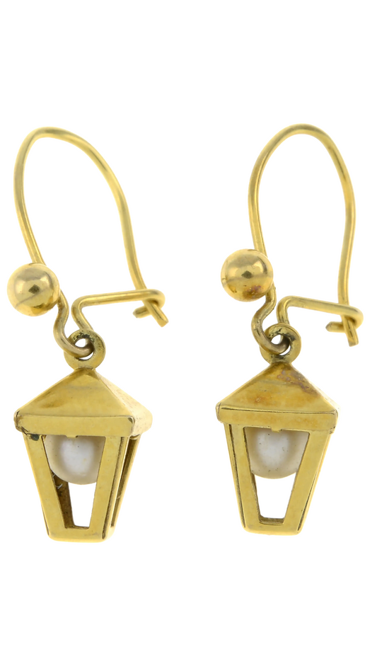 18 Pearl Lantern Earrings