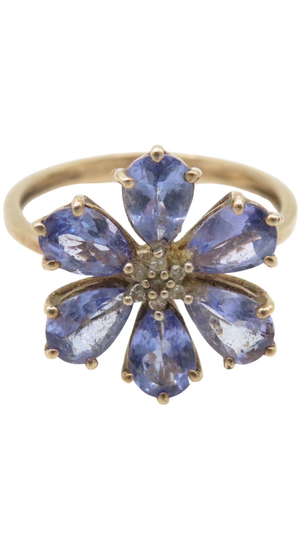 41 Tanzanite Diamond Dress Ring