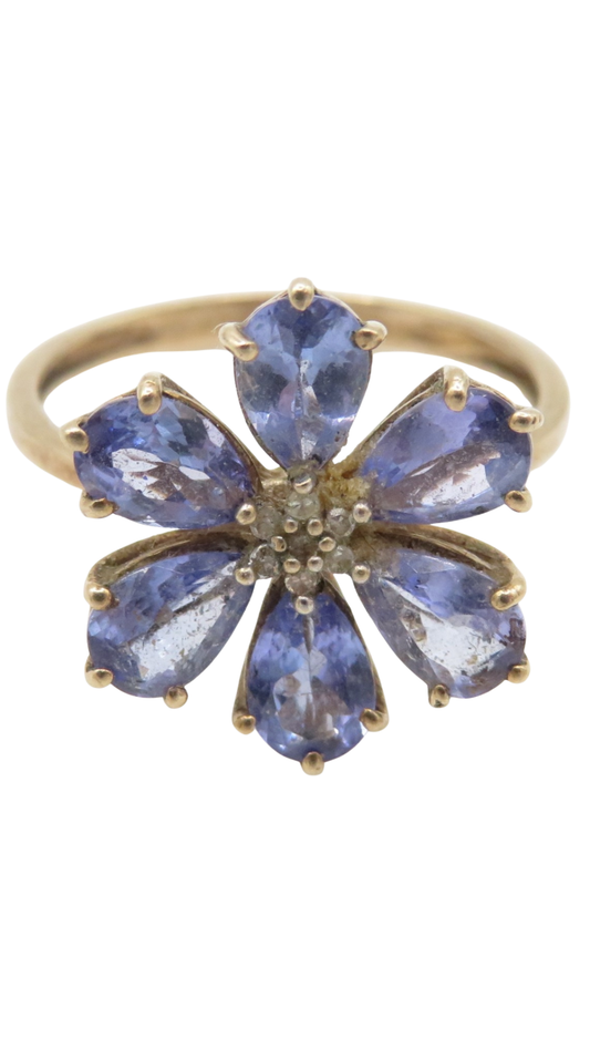 41 Tanzanite Diamond Dress Ring