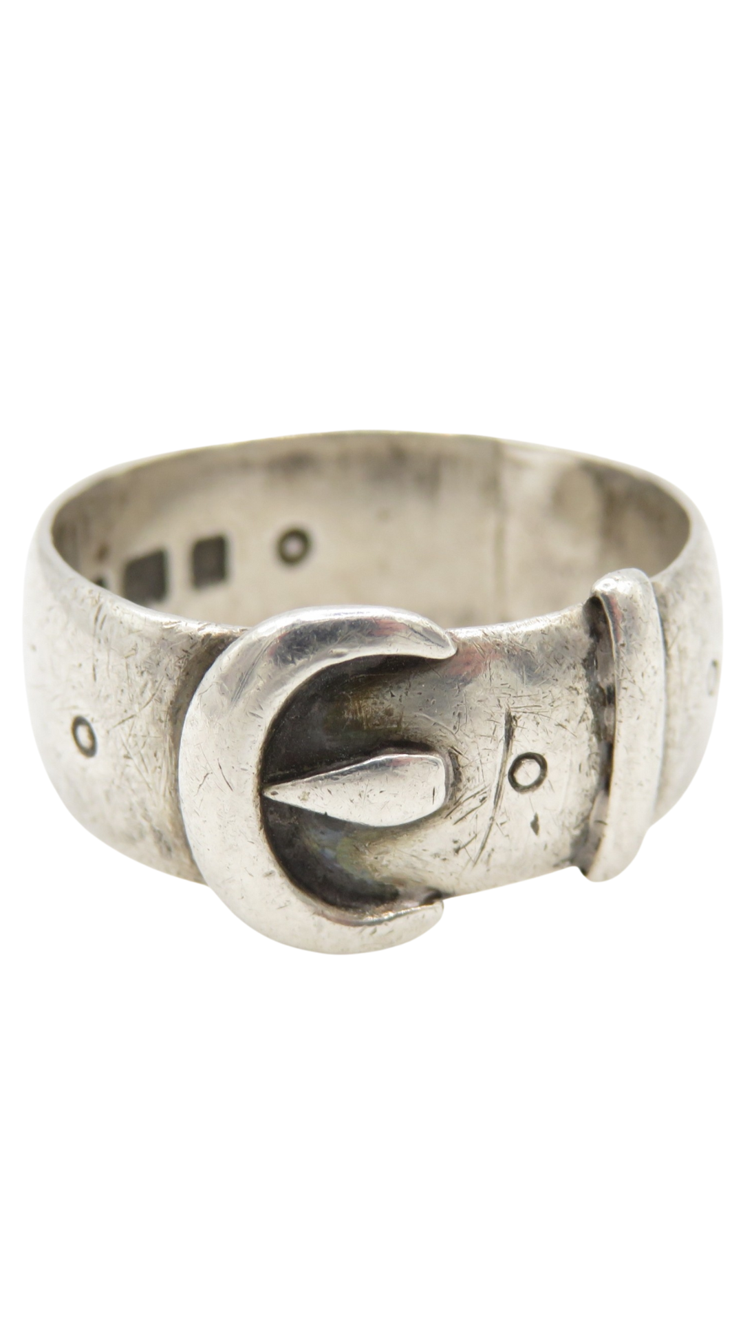 251 Sterling Buckle Ring