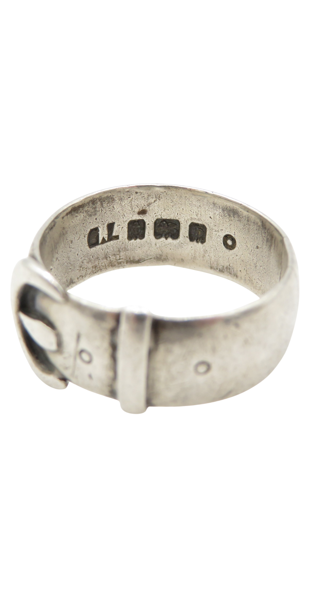 251 Sterling Buckle Ring