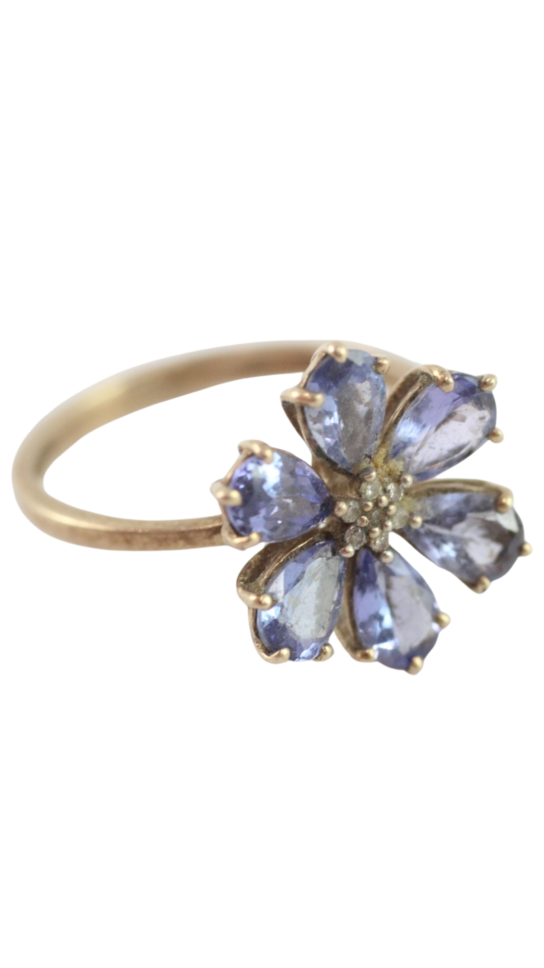 41 Tanzanite Diamond Dress Ring