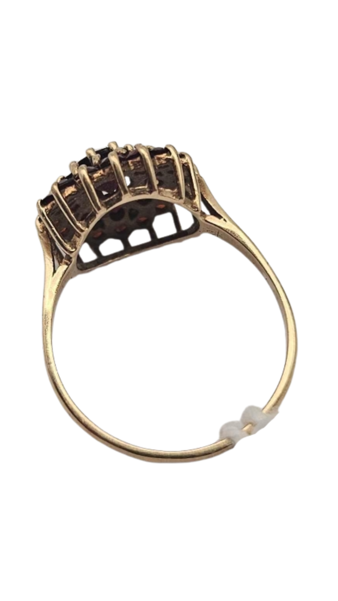 193 Garnet Cluster Ring