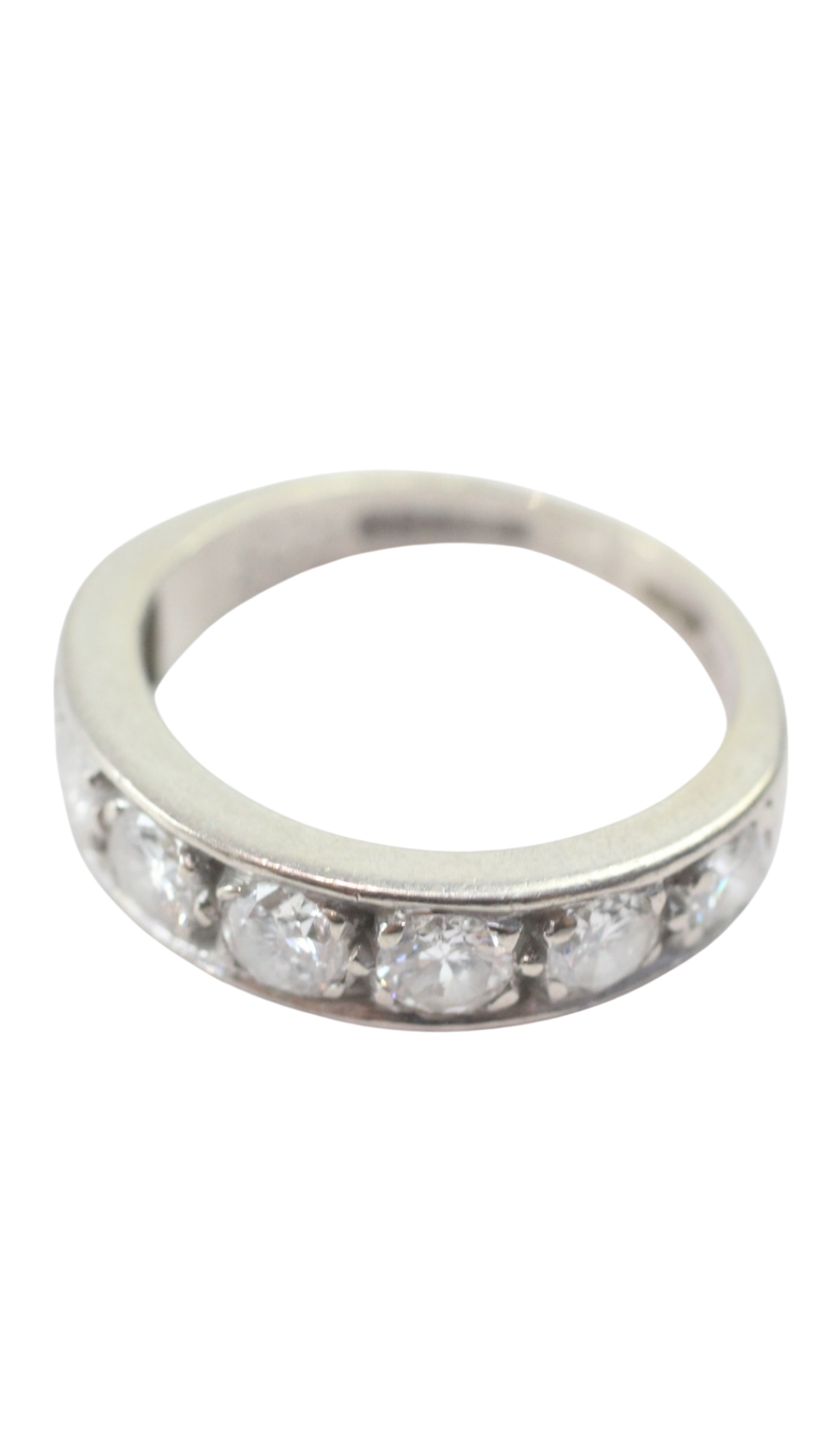 37 Diamond Half Eternity Ring