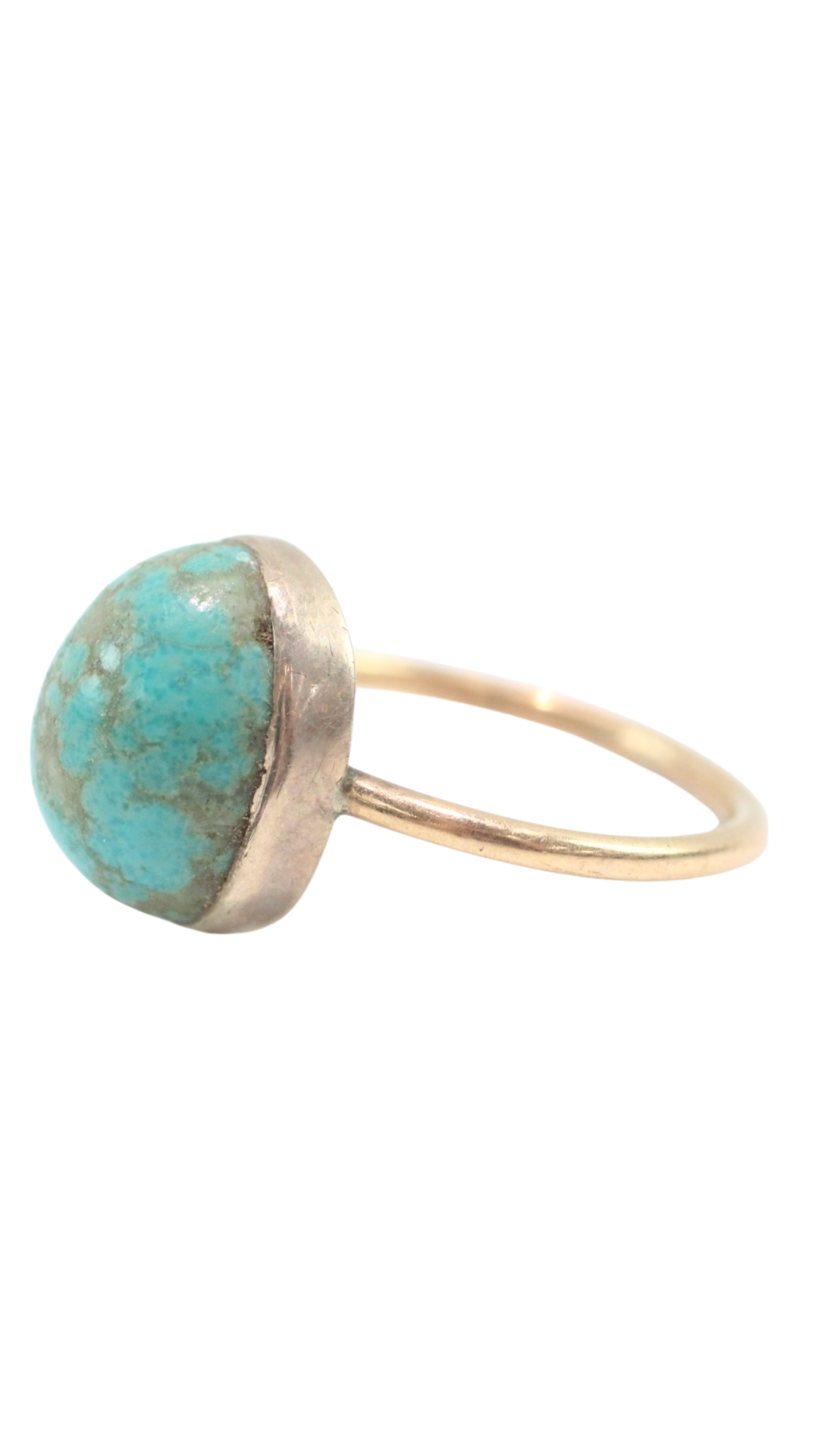 225 Vintage Turquoise Dress Ring