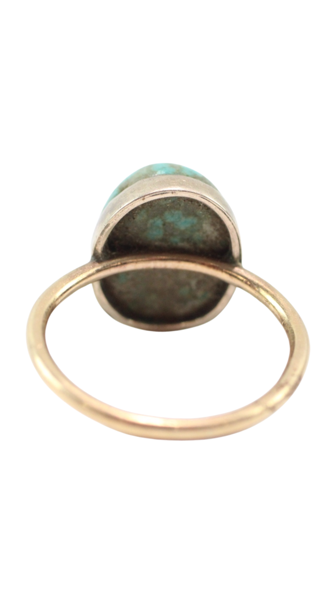 225 Vintage Turquoise Dress Ring
