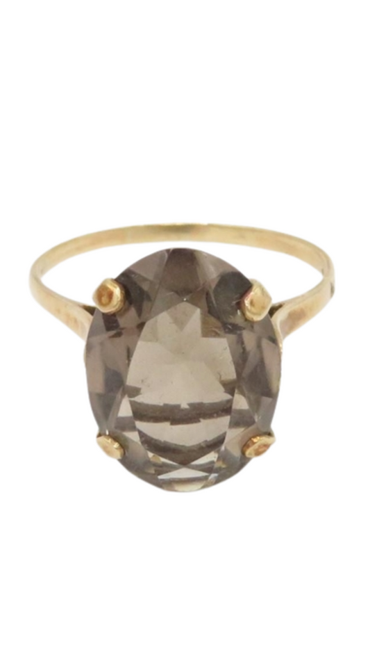 137 Smoky Quartz Ring