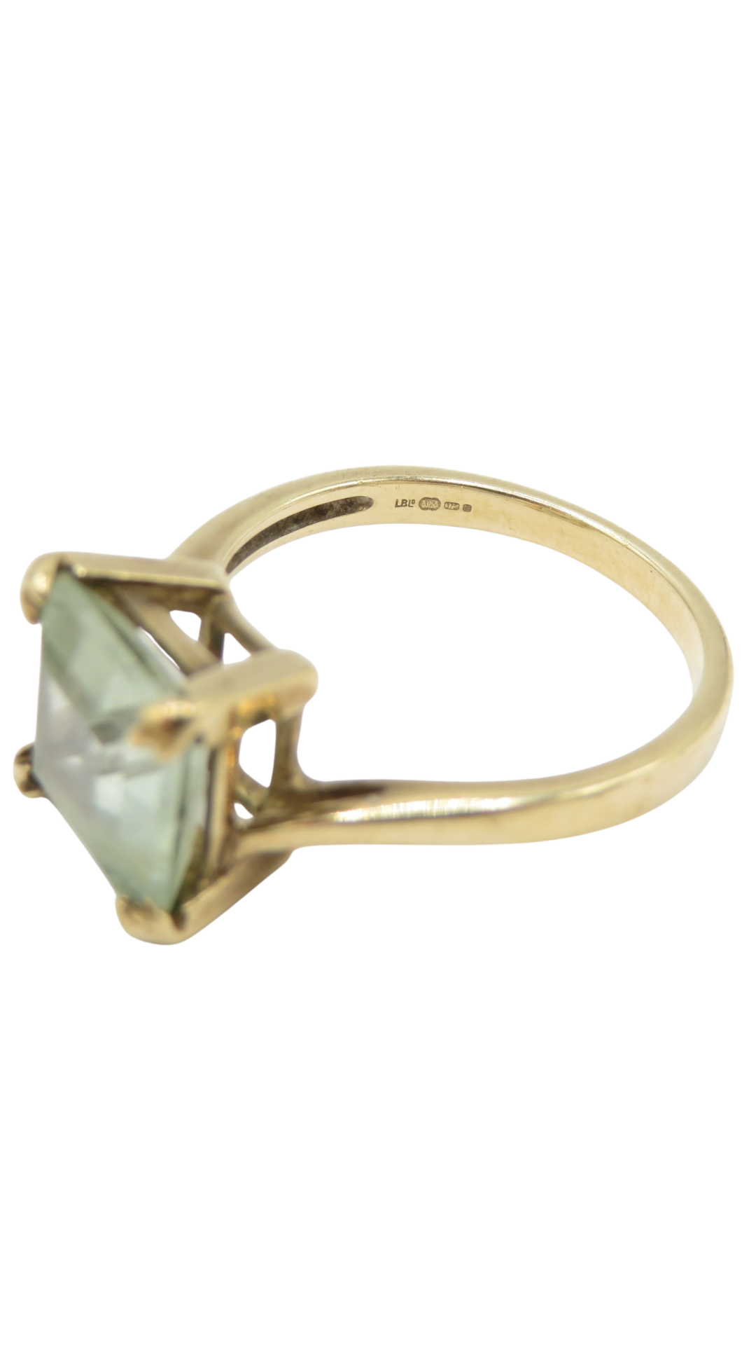 113 Prasiolite Dress Ring