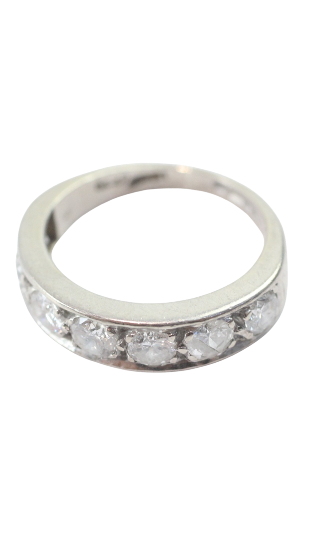 37 Diamond Half Eternity Ring