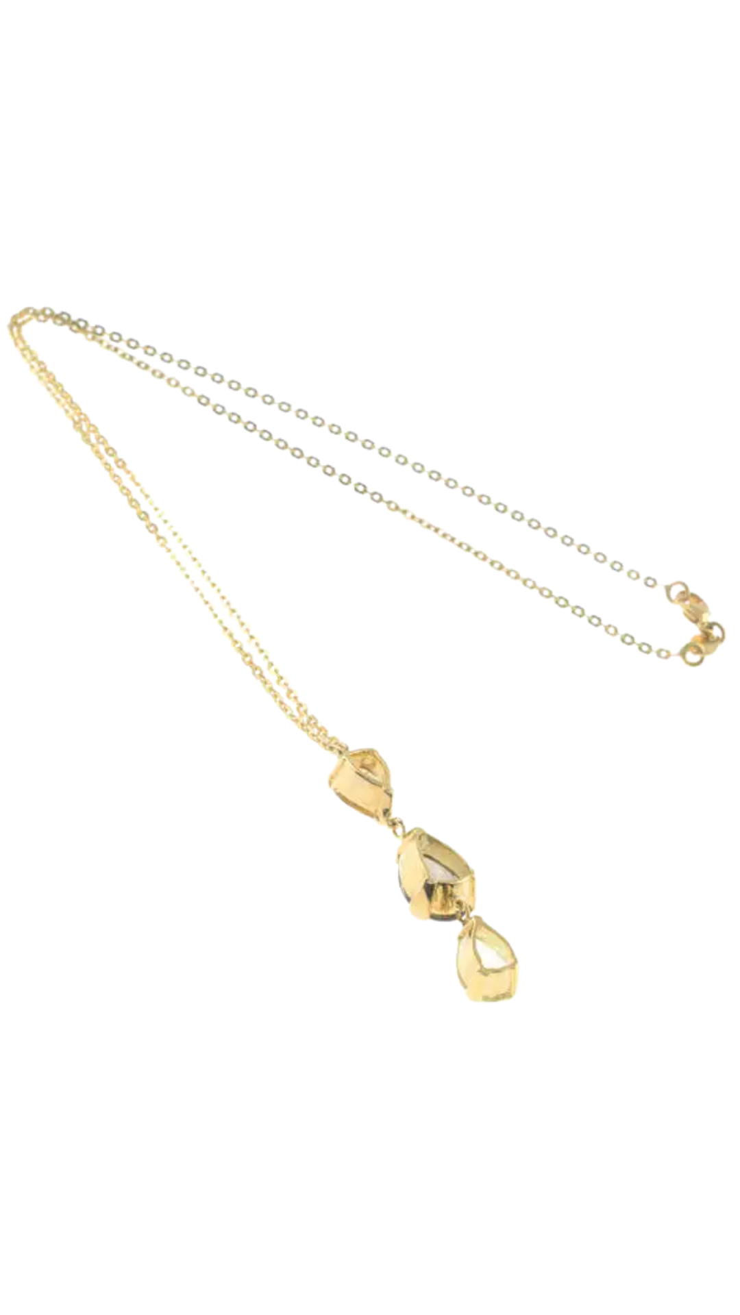 1082 Citrine Quartz Necklace