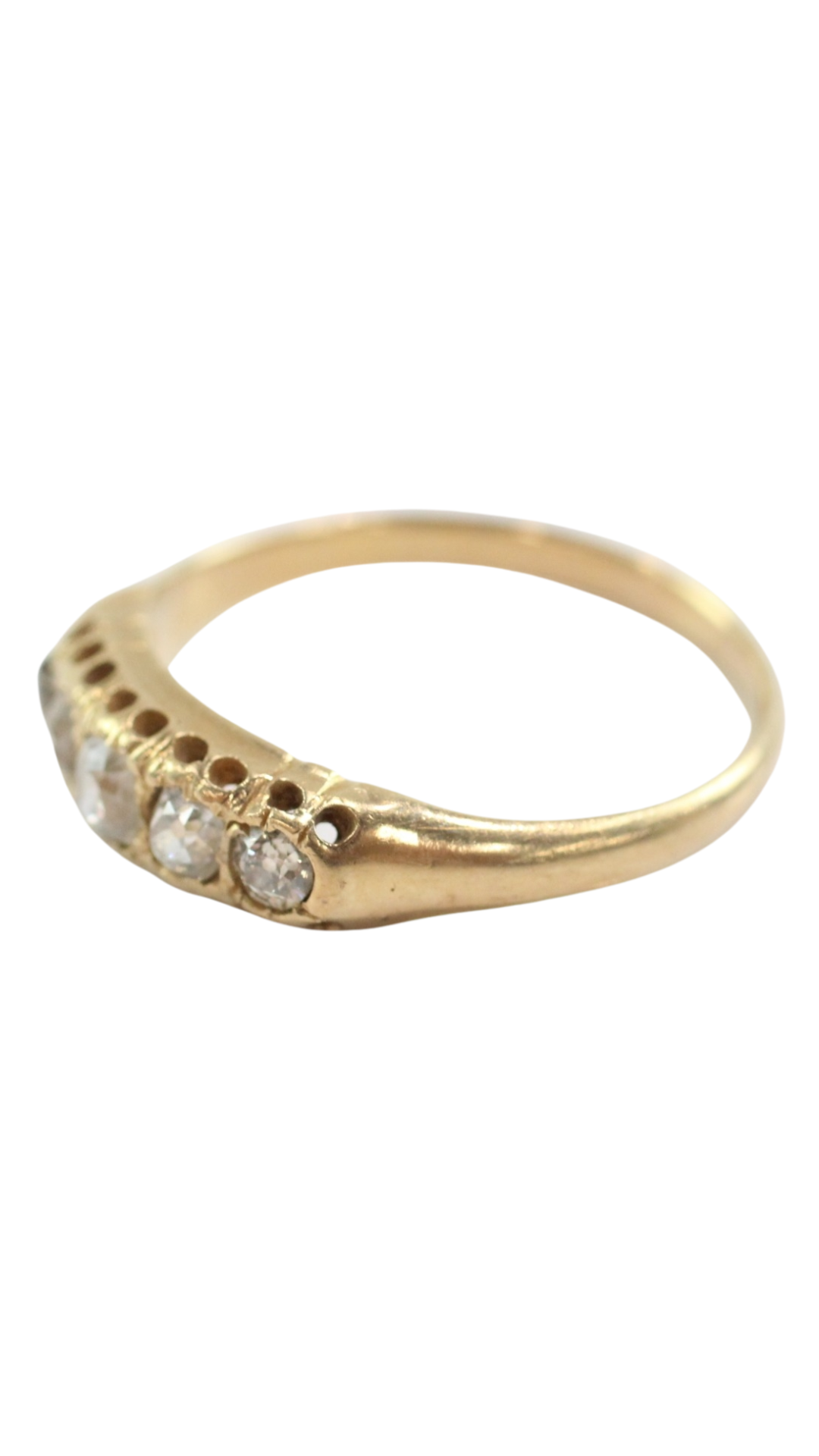 133 Diamond Old Mine Cut Ring