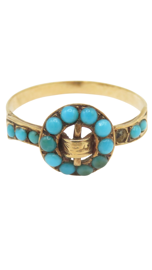 1 Turquoise Dress Ring