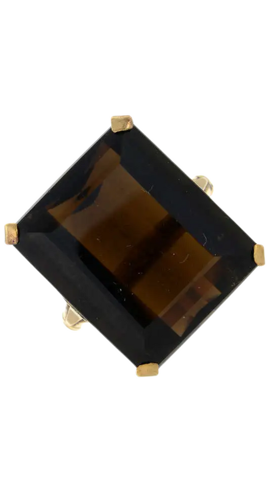 1388 Single Quartz Ring
