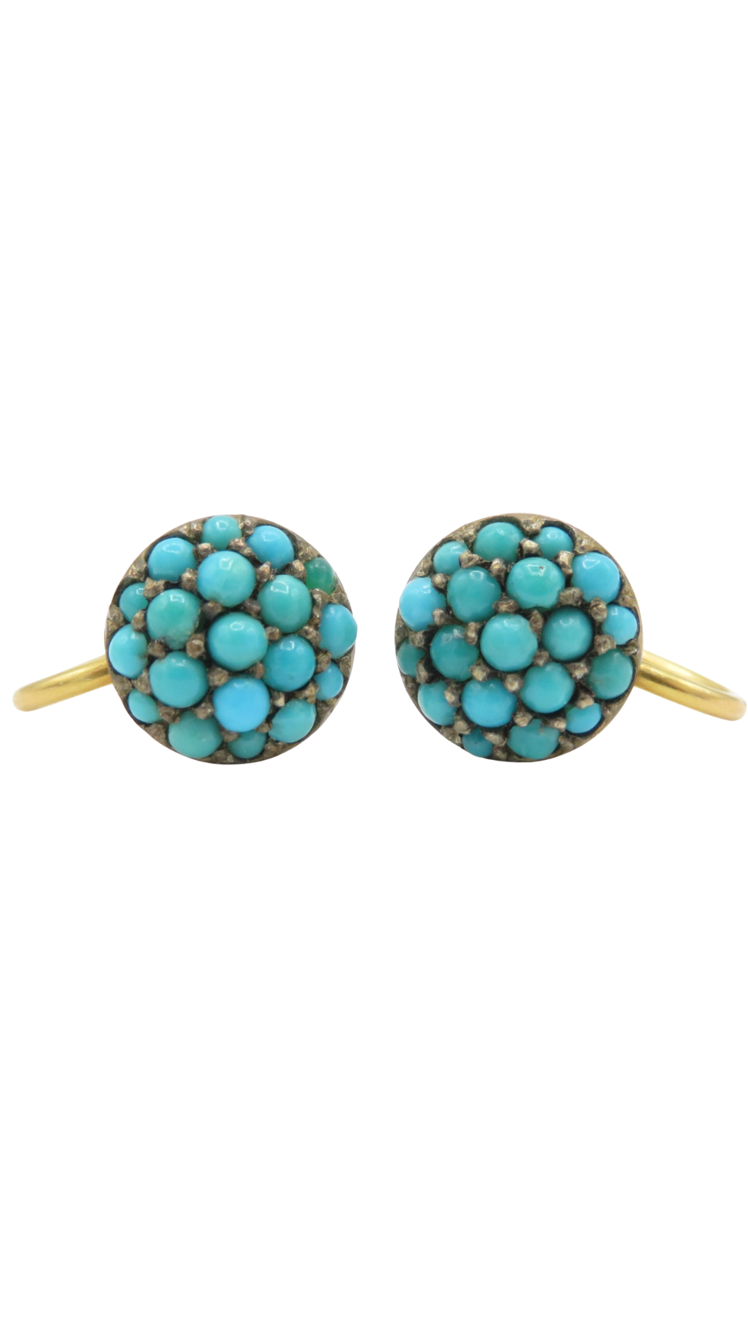 23 Turquoise Bombe Earrings