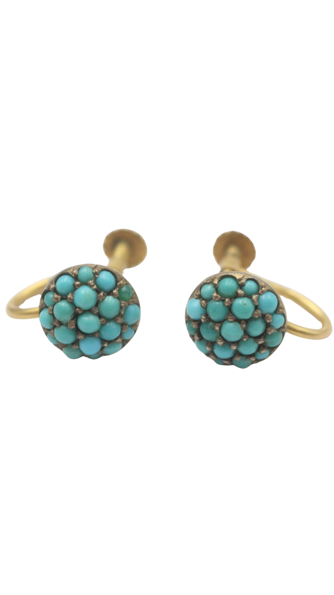 23 Turquoise Bombe Earrings