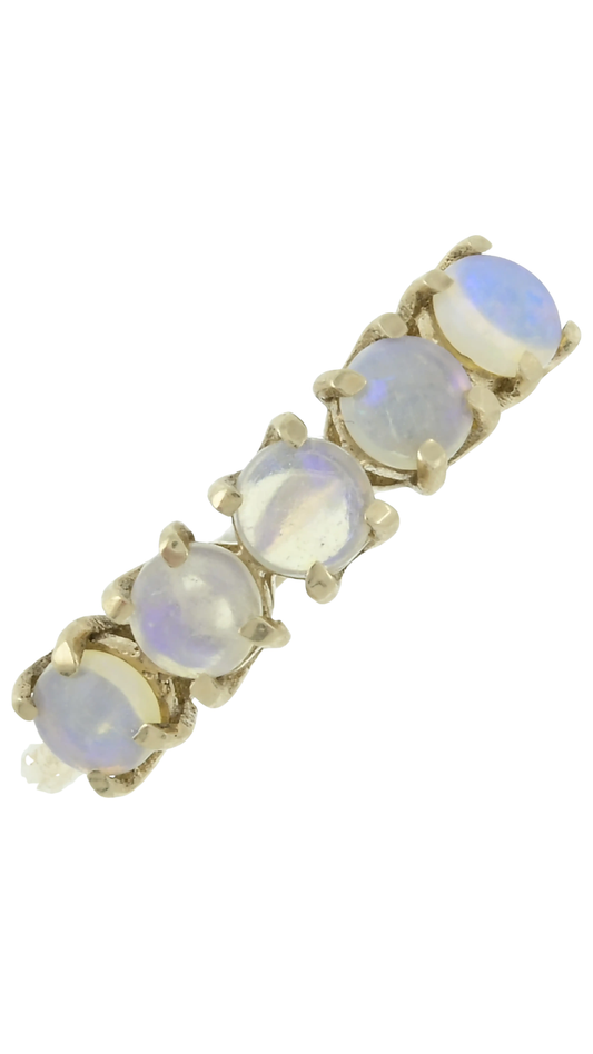 88 Opal 5-Stone Ring