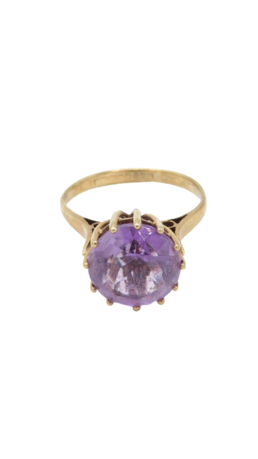 136 Amethyst Ring