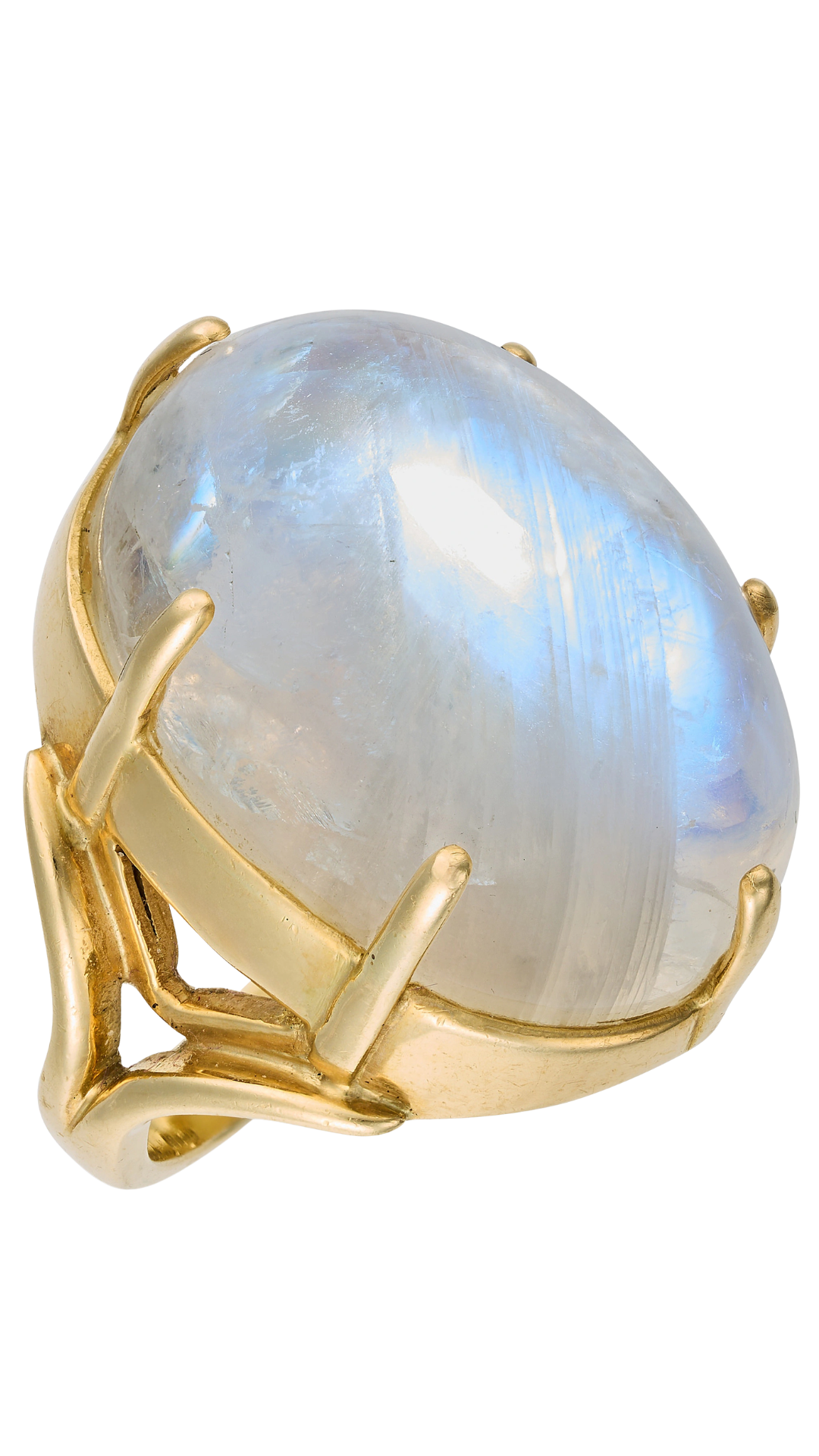 137 Rainbow Moonstone Ring