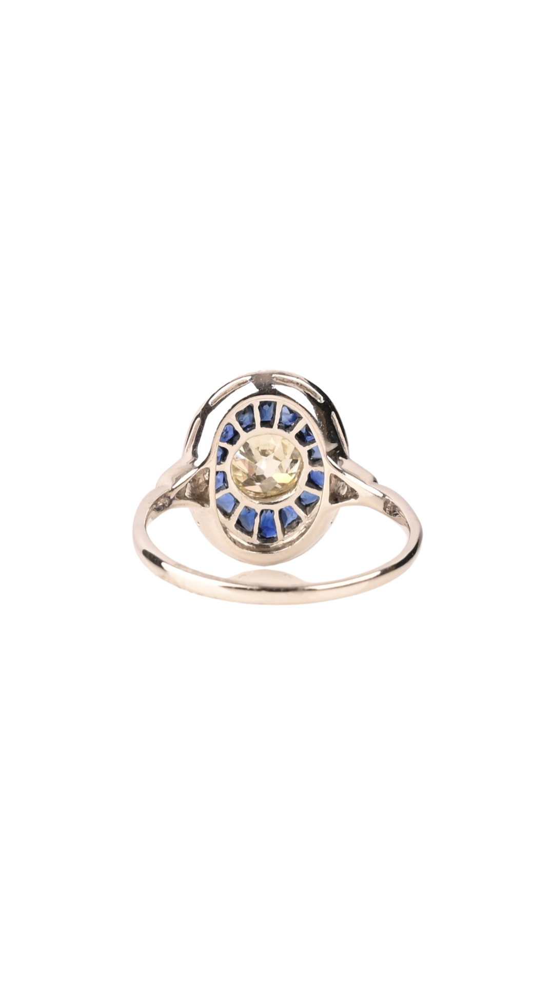 462 Sapphire Diamond Ring