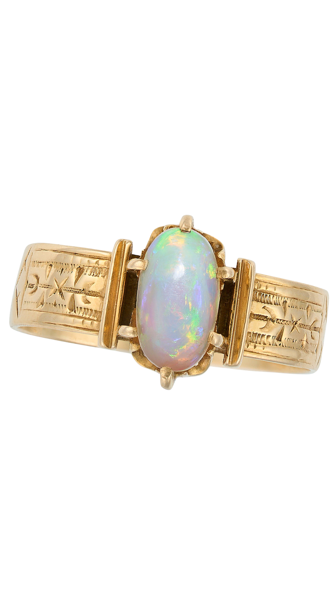 148 Cabochon Opal Ring