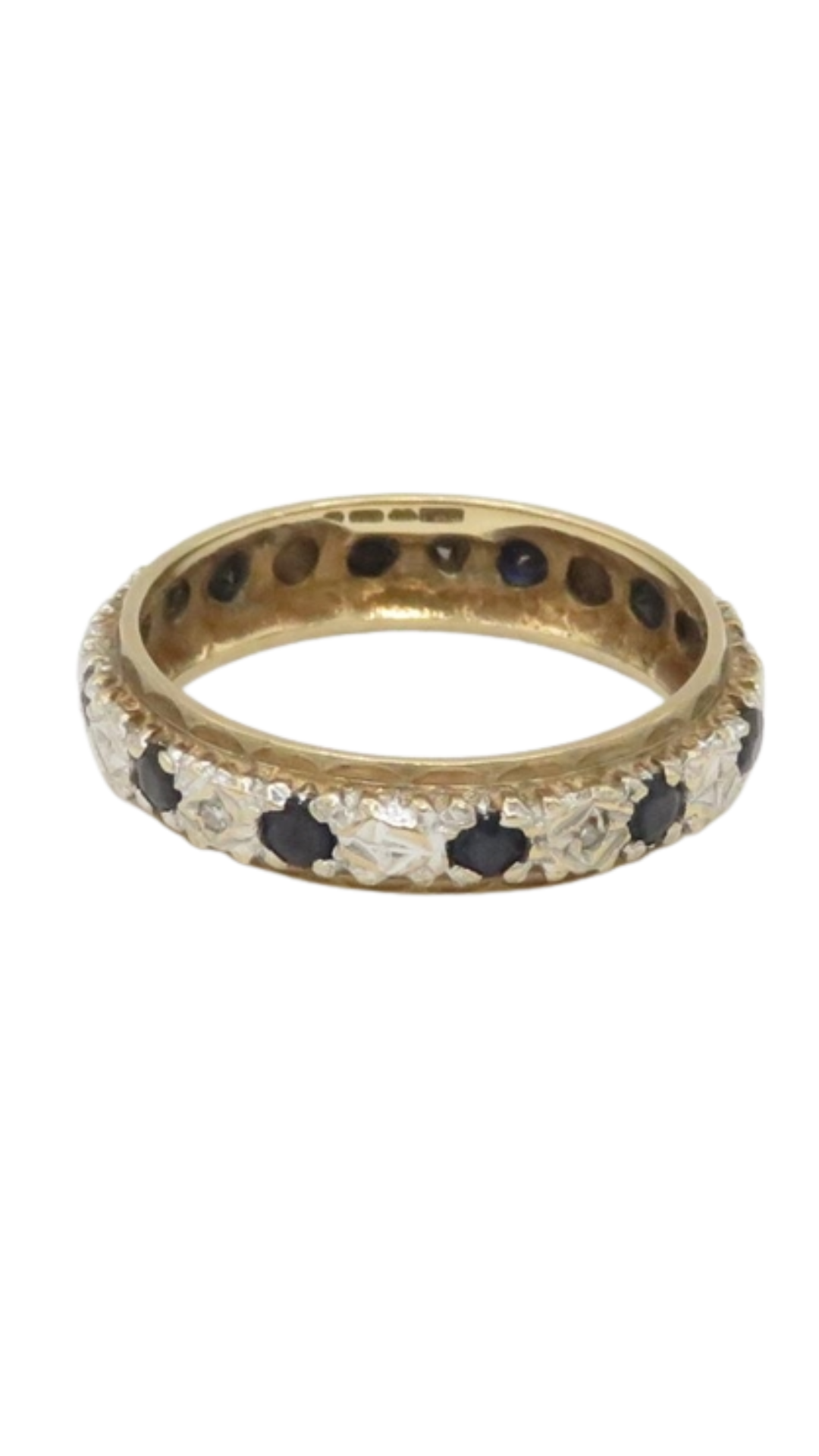 194 Sapphire Diamond Eternity Ring