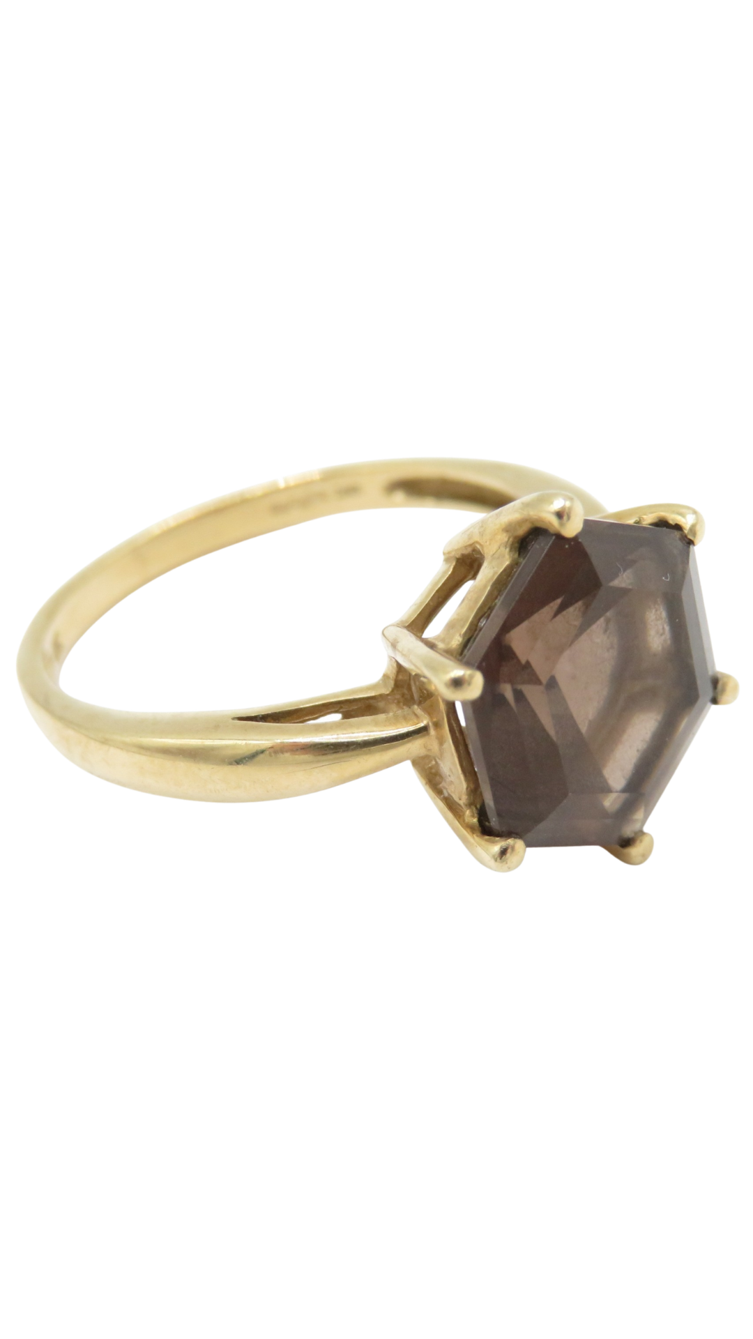 70 Smoky Quartz Cocktail Ring