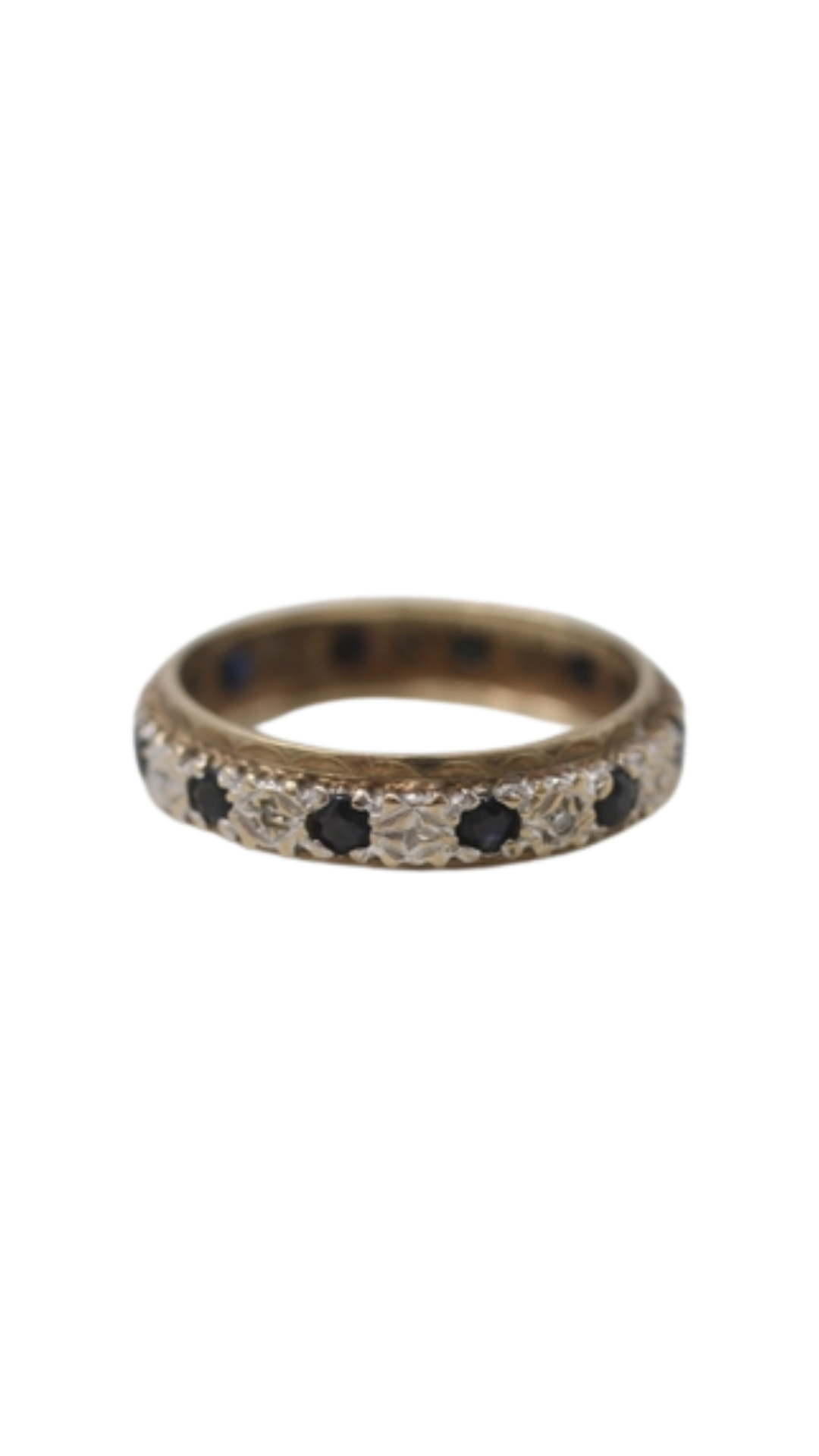 194 Sapphire Diamond Eternity Ring
