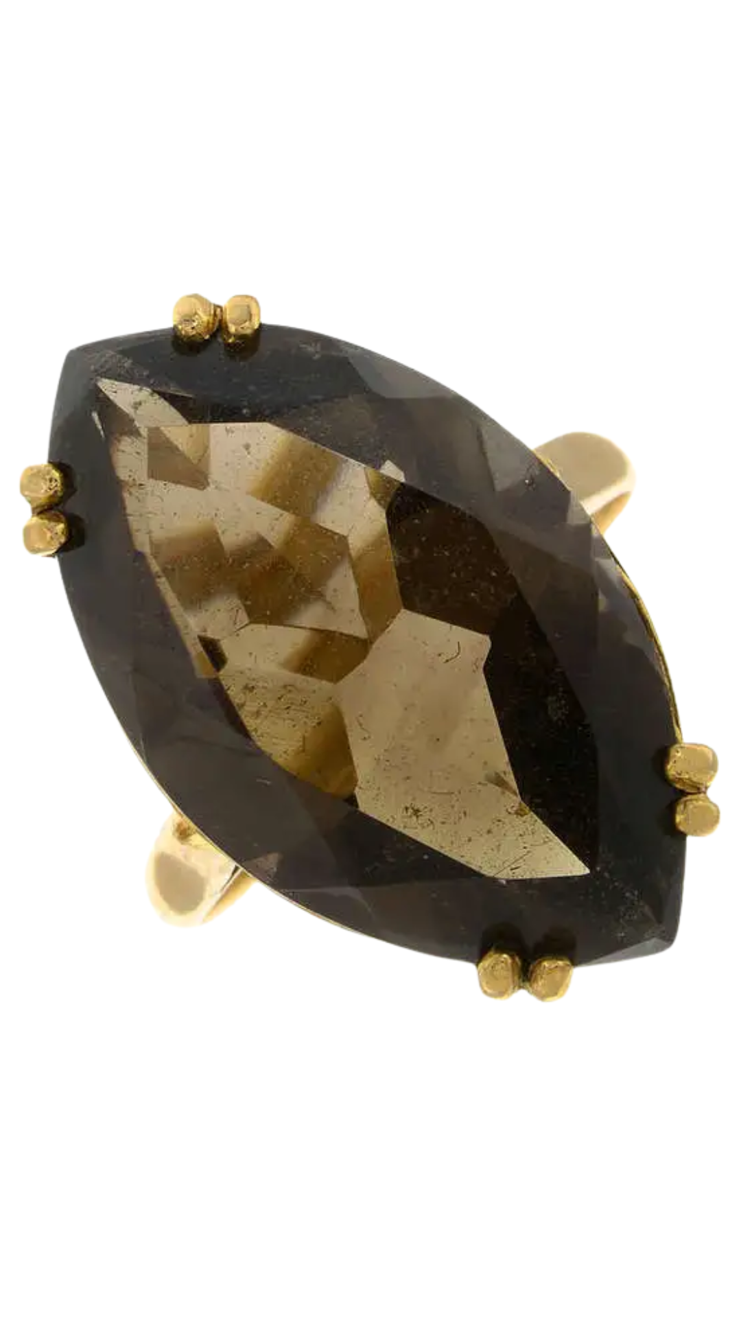 69 Smoky Topaz Ring