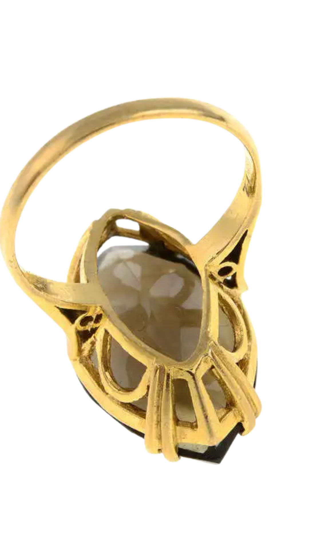 69 Smoky Topaz Ring