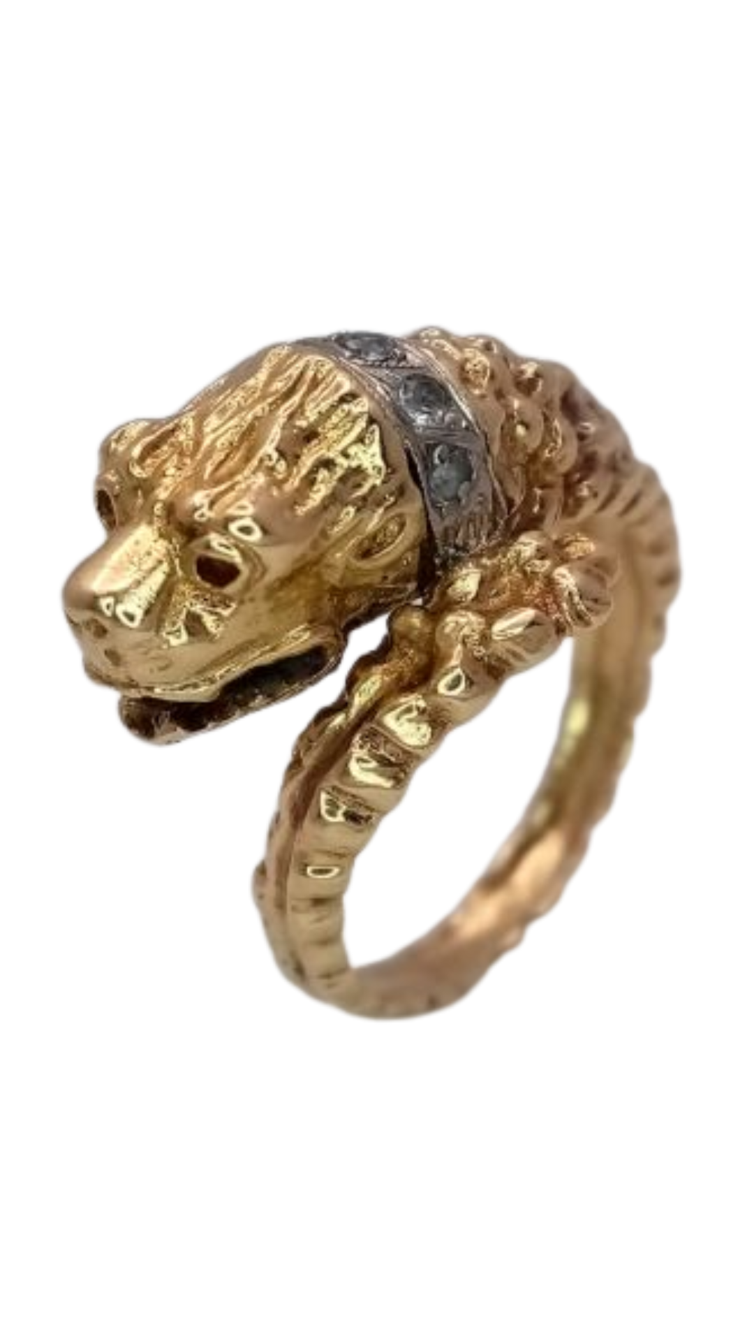 1311 Gold Chimera Ring