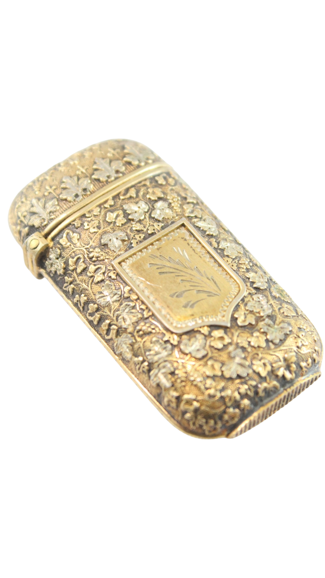 346 Silver Vesta Match Case